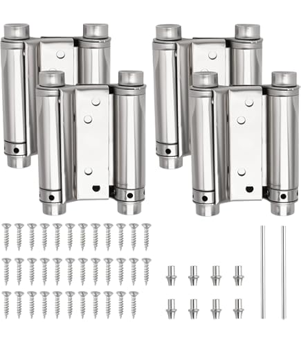 Amazon | タキゲン 自由蝶番 両開き B-1118-1 | スプリング蝶番 | 産業
